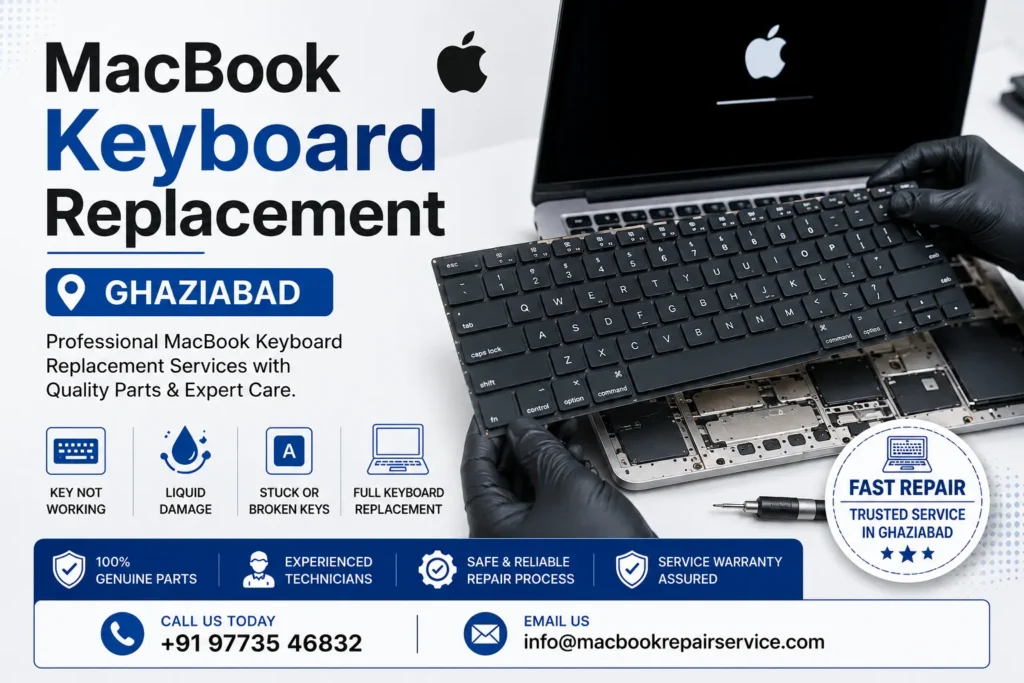 MacBook Keyboard Replacement Ghaziabad